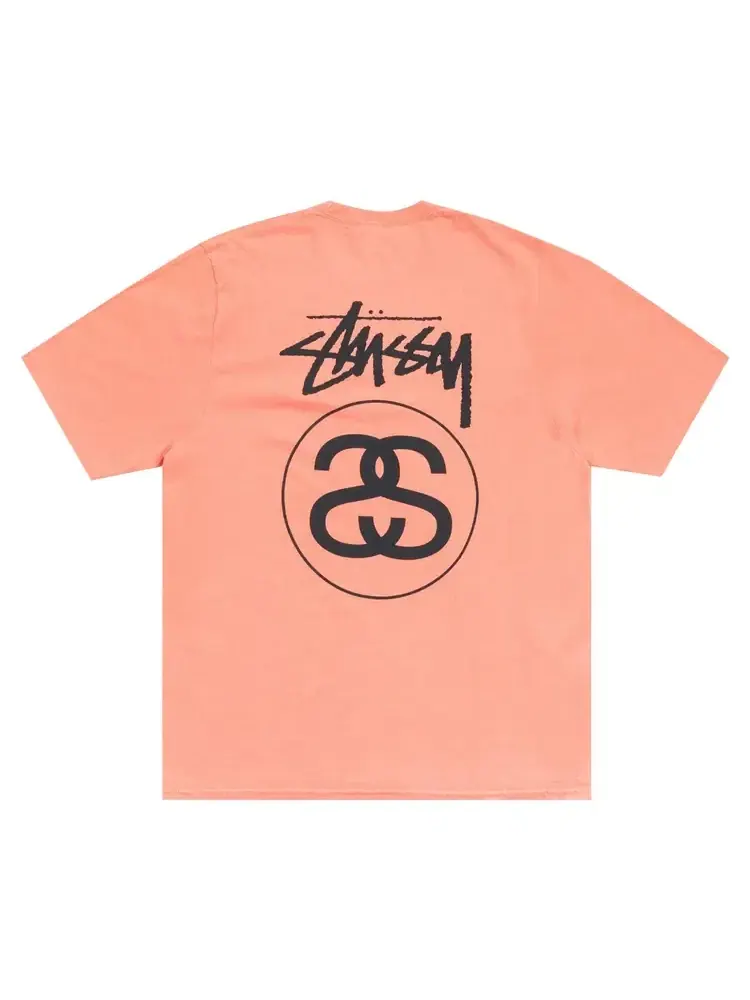 Футболка Stussy Stock Link Pigment Dyed Tee — изображение 2 из 2, мульти
