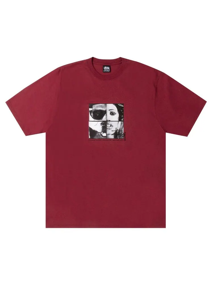 Футболка Stussy Personalities Tee — изображение 1 из 2, красный