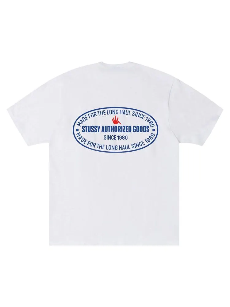 Футболка Stussy Authorized Tee — изображение 2 из 2, белый