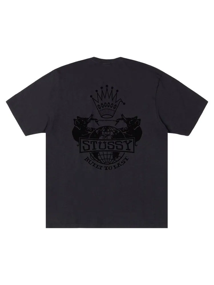 Футболка Stussy Built To Last Tee Pigment Dyed — изображение 2 из 2, черный