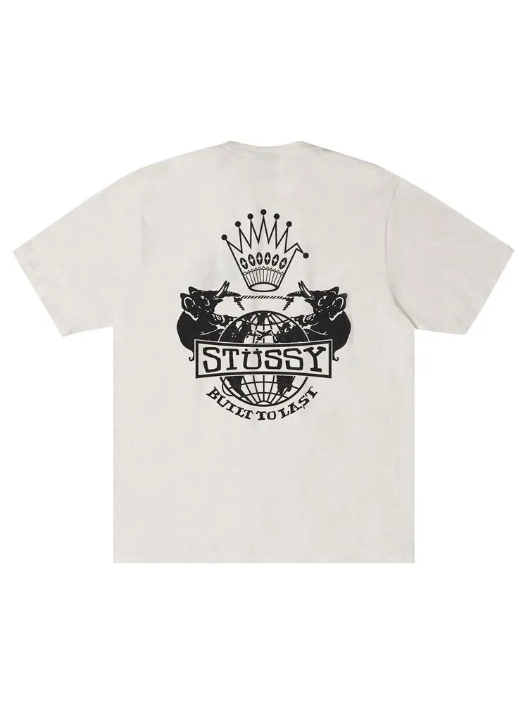 Футболка Stussy Built To Last Tee Pigment Dyed — изображение 2 из 2, прозрачный