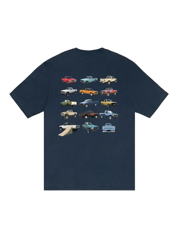Футболка Stussy Pickup Tee — изображение 2 из 2, темно-синий