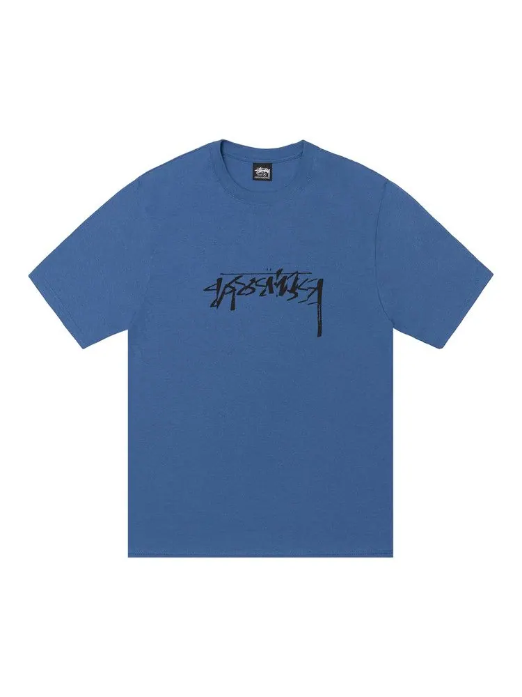 Футболка Stussy Sliced Tee — изображение 1 из 2, синий