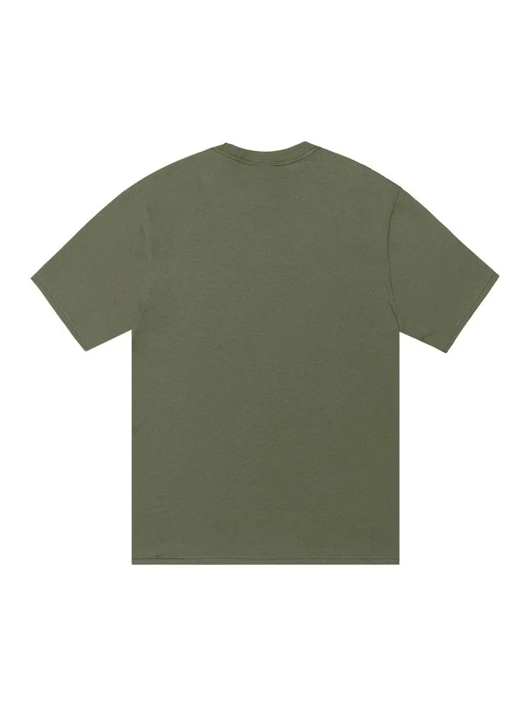 Футболка Stussy High Octane Tee — изображение 2 из 2, оливковый