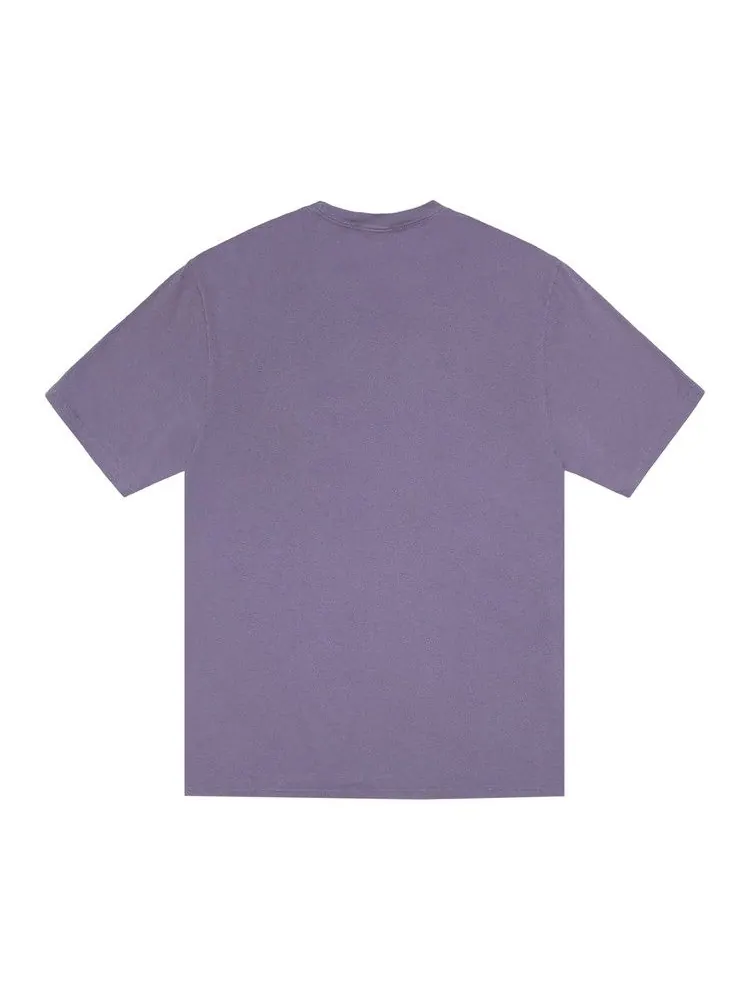 Футболка Stussy Big & Meaty Tee Pigment Dyed — изображение 2 из 2, фиолетовый