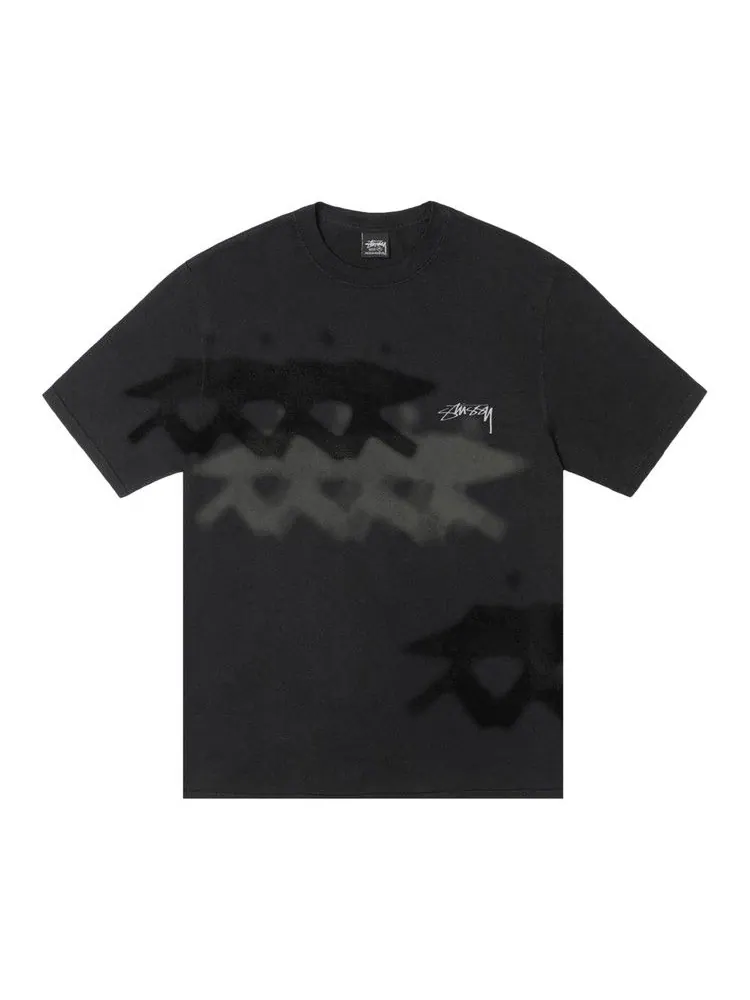 Футболка Stussy Low Tide Tee Pigment Dyed — изображение 1 из 2, черный