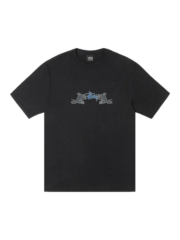 Футболка Stussy Homebrew Tee Pigment Dyed — изображение 1 из 2, черный