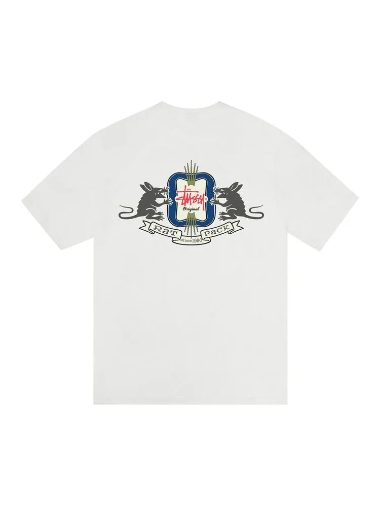Футболка Stussy Homebrew Tee Pigment Dyed — изображение 2 из 2, прозрачный