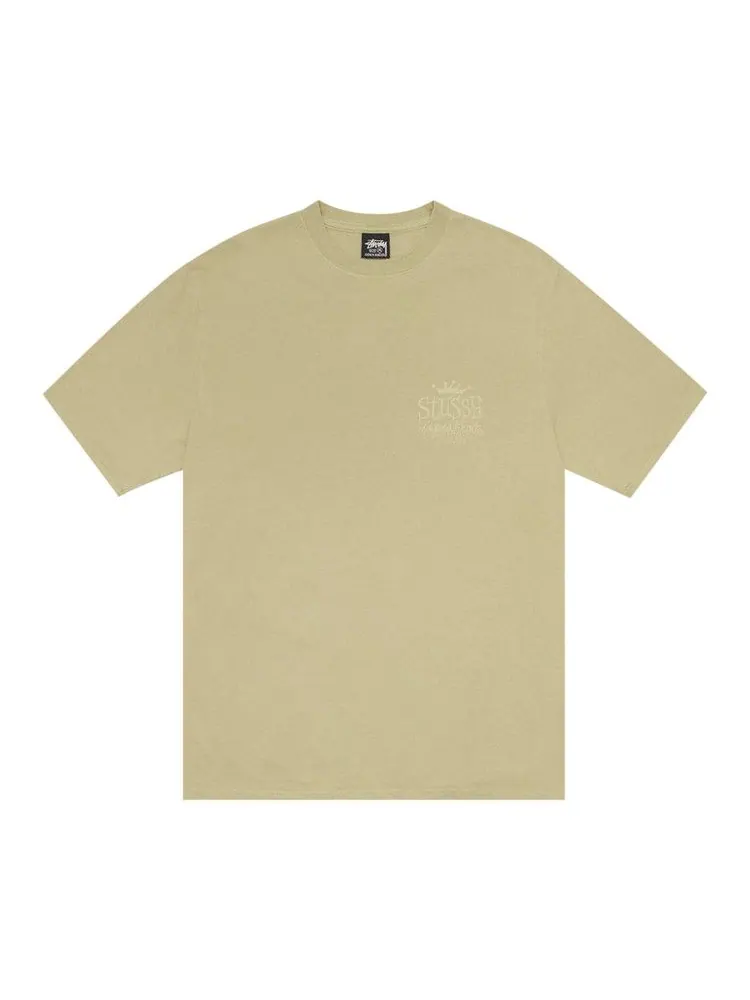 Футболка Stussy Beach House Tee Pigment Dyed, Elm — изображение 1 из 2, бежевый