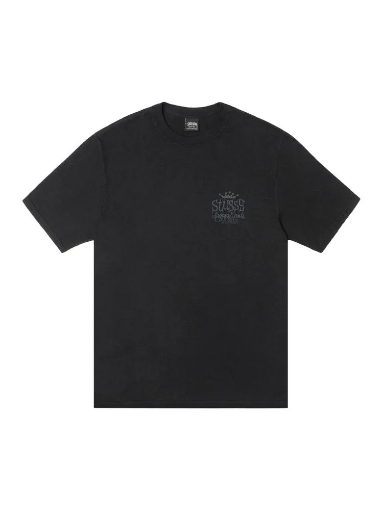 Футболка Stussy Beach House Tee Pigment Dyed — изображение 1 из 2, черный