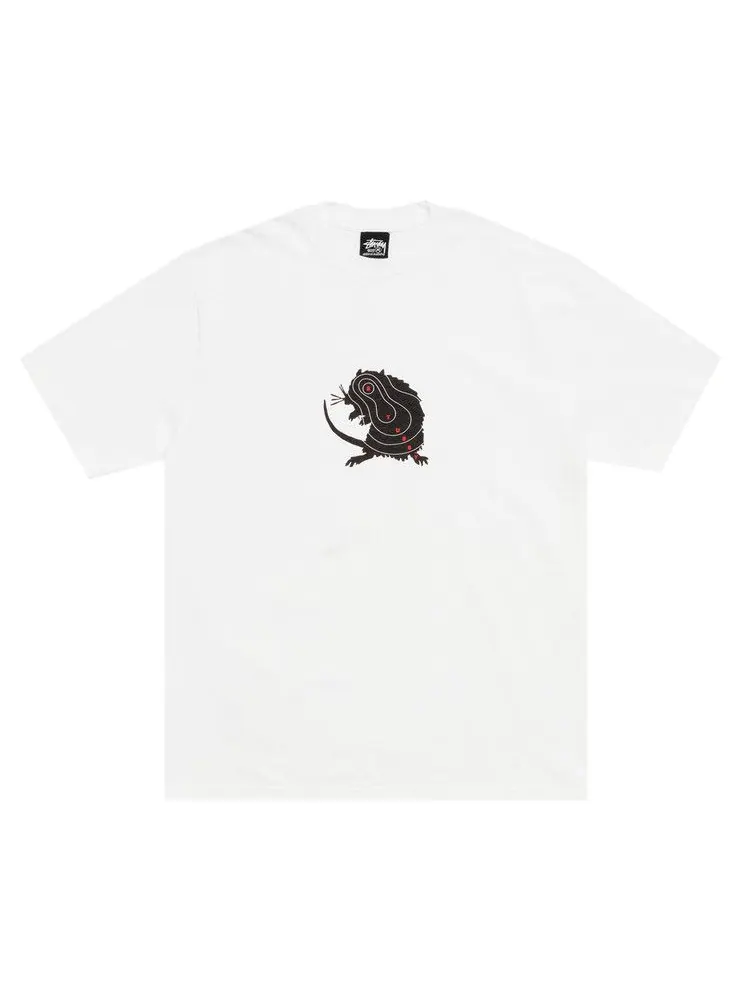 Футболка Stussy Long Range Tee 'White' — изображение 1 из 2, белый