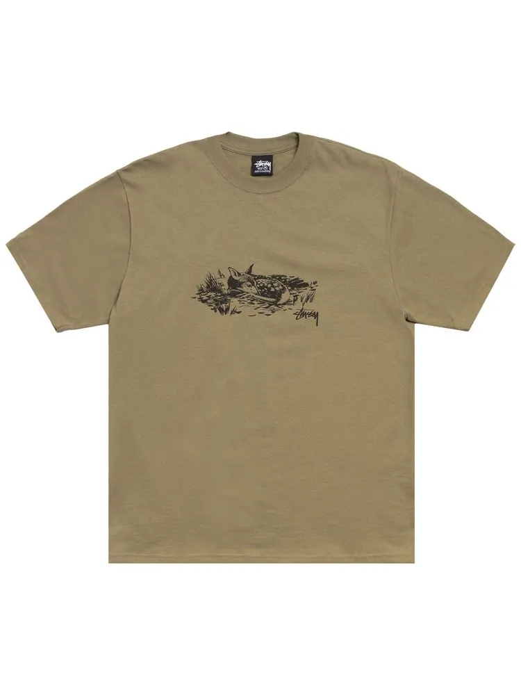 Футболка Stussy Fawn Tee — изображение 1 из 2, бежевый