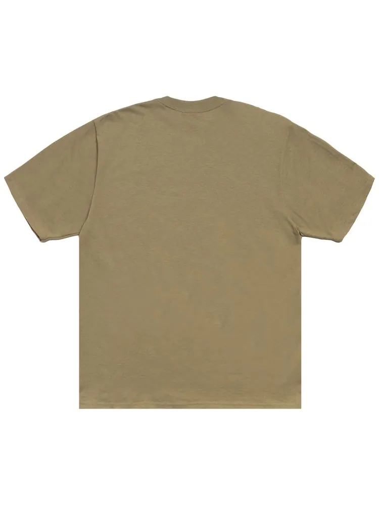 Футболка Stussy Fawn Tee — изображение 2 из 2, бежевый