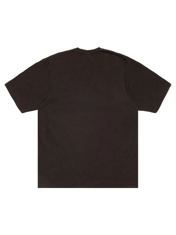 Футболка Stussy Stretch Tee Pigment Dyed 'Faded Black' — изображение 2 из 2, черный