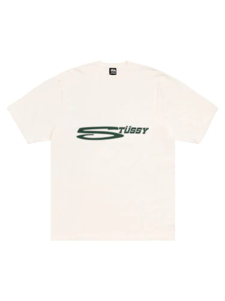 Футболка Stussy Stretch Tee Pigment Dyed 'Natural' — изображение 1 из 2, бежевый