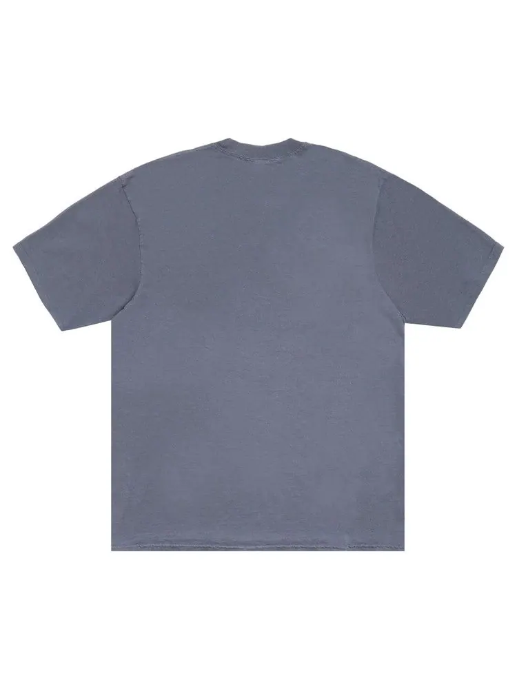 Футболка Stussy Stretch Tee Pigment Dyed 'Navy' — изображение 2 из 2, синий