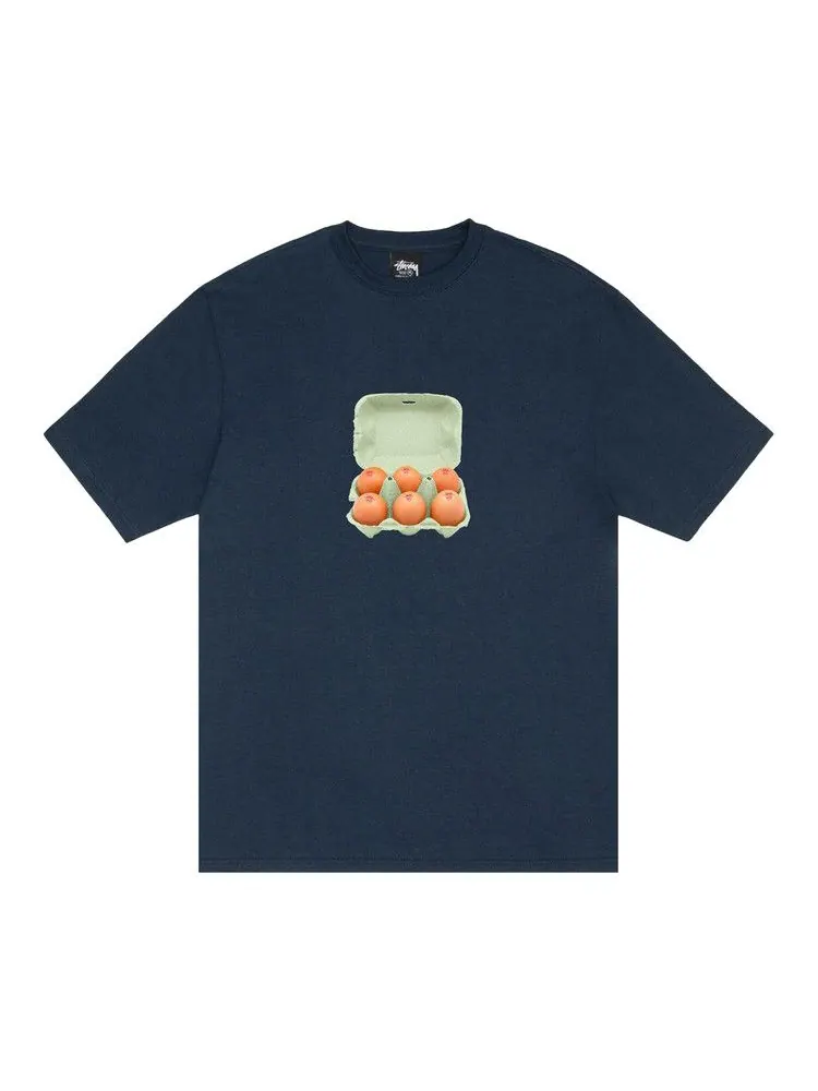 Футболка Stussy Carton Tee — изображение 1 из 2, темно-синий