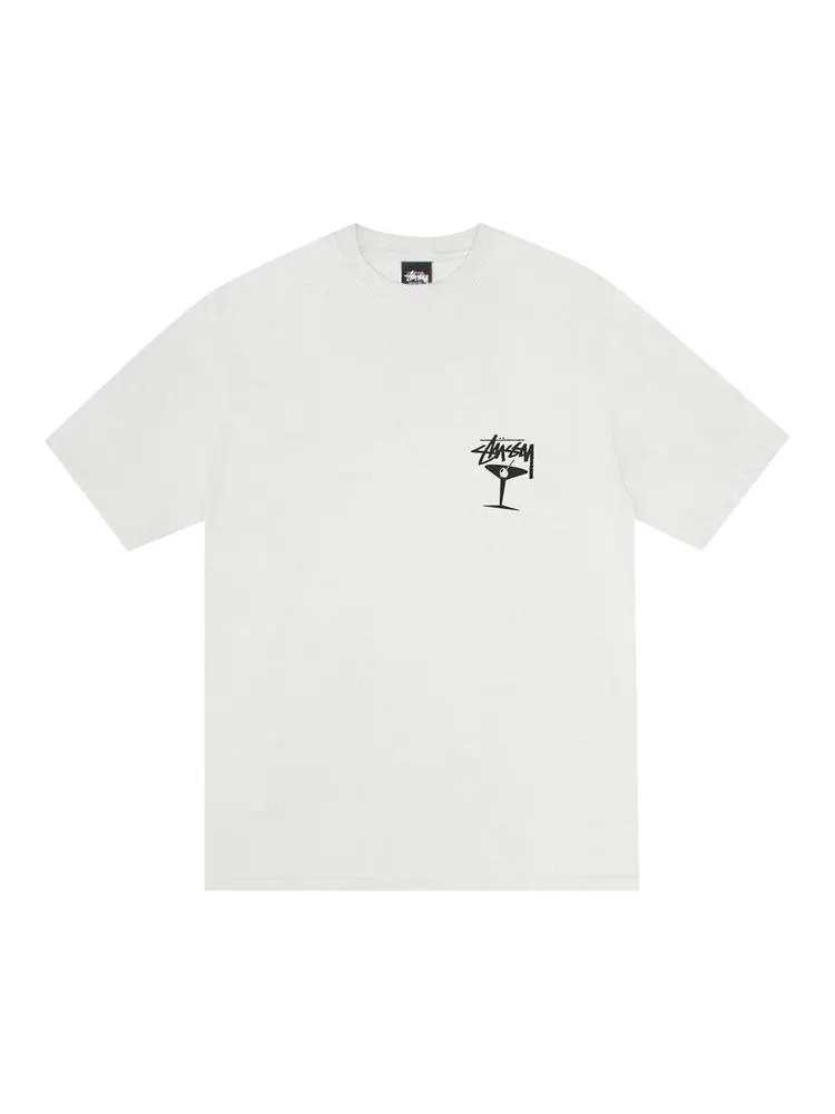 Футболка Stussy Martini Tee Pigment Dyed — изображение 1 из 2, прозрачный