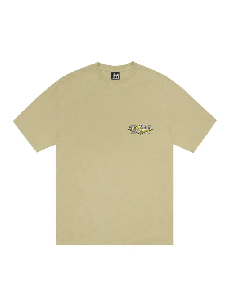 Футболка Stussy Worldwide Diamond Tee Pigment Dyed, Elm — изображение 1 из 2, коричневый