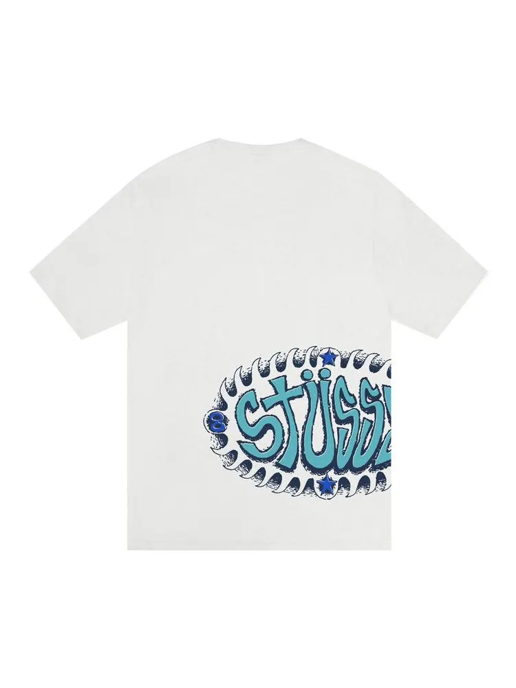 Футболка Stussy Wave Oval Tee Pigment Dyed — изображение 2 из 2, прозрачный