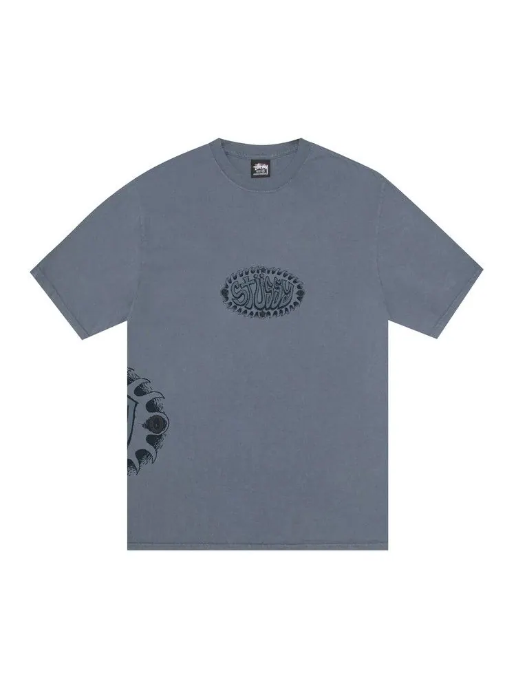 Футболка Stussy Wave Oval Tee Pigment Dyed