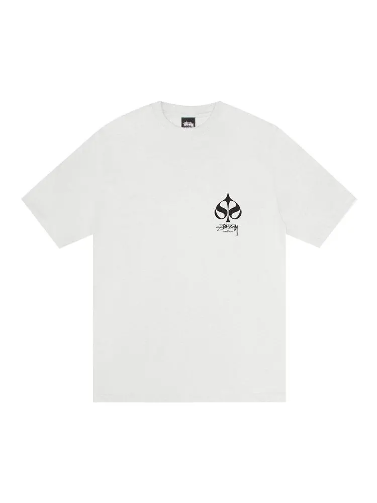 Футболка Stussy Spade Tee Pigment Dyed — изображение 1 из 2, прозрачный