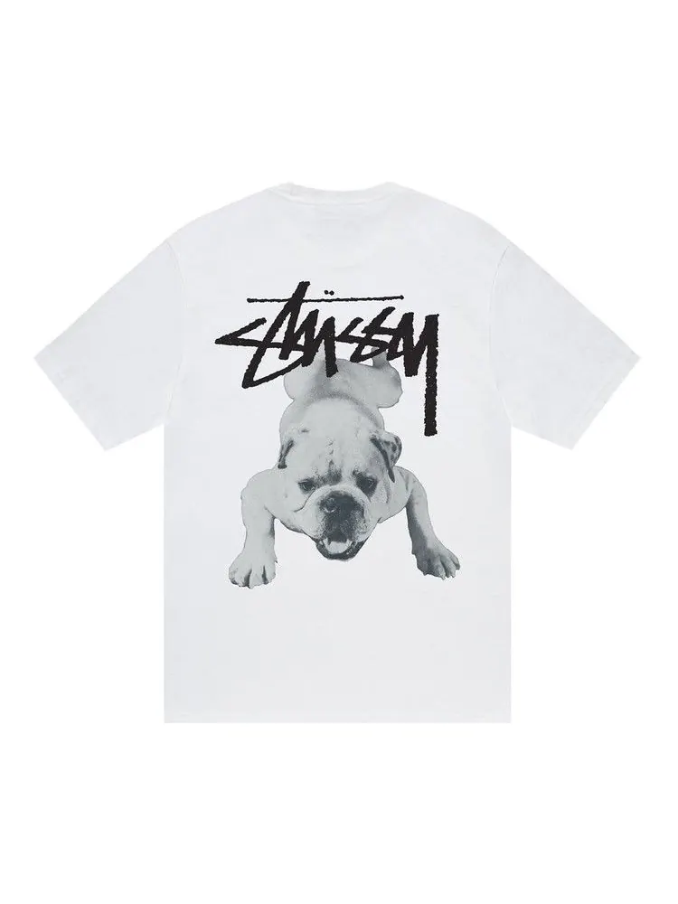 Футболка Stussy Stock Dog Tee — изображение 2 из 2, белый