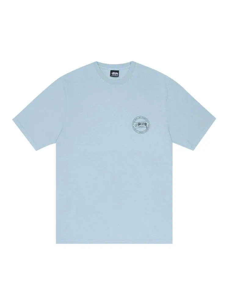 Футболка Stussy C Thru Tee Pigment Dyed — изображение 1 из 2, синий