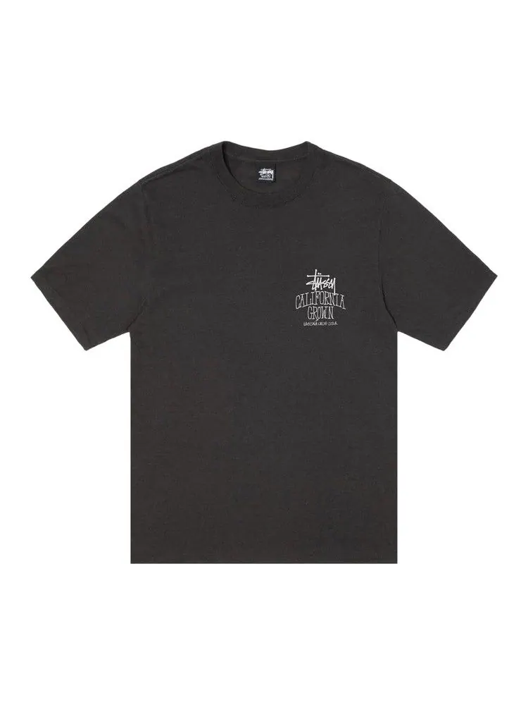 Футболка Stussy Cali Grown Tee Pigment Dyed — изображение 1 из 2, черный