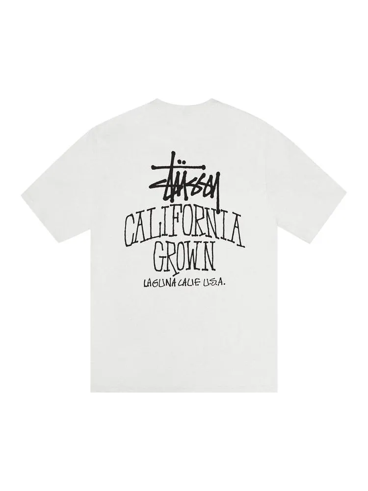 Футболка Stussy Cali Grown Tee Pigment Dyed — изображение 2 из 2, прозрачный