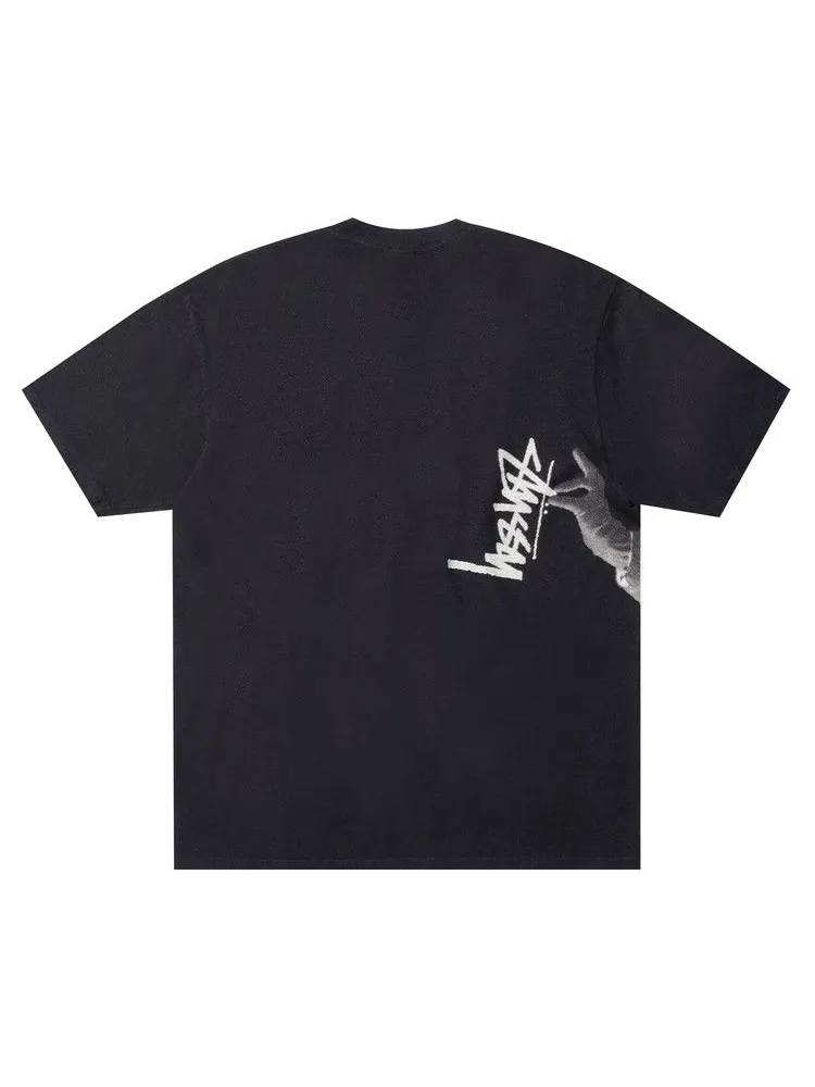 Футболка Stussy Paris Tee — изображение 2 из 2, черный