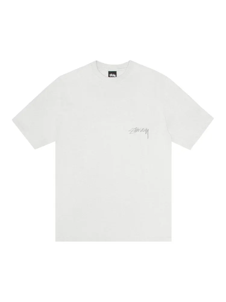 Футболка Stussy Smooth Reverse Tee Pigment Dyed — изображение 1 из 2, прозрачный