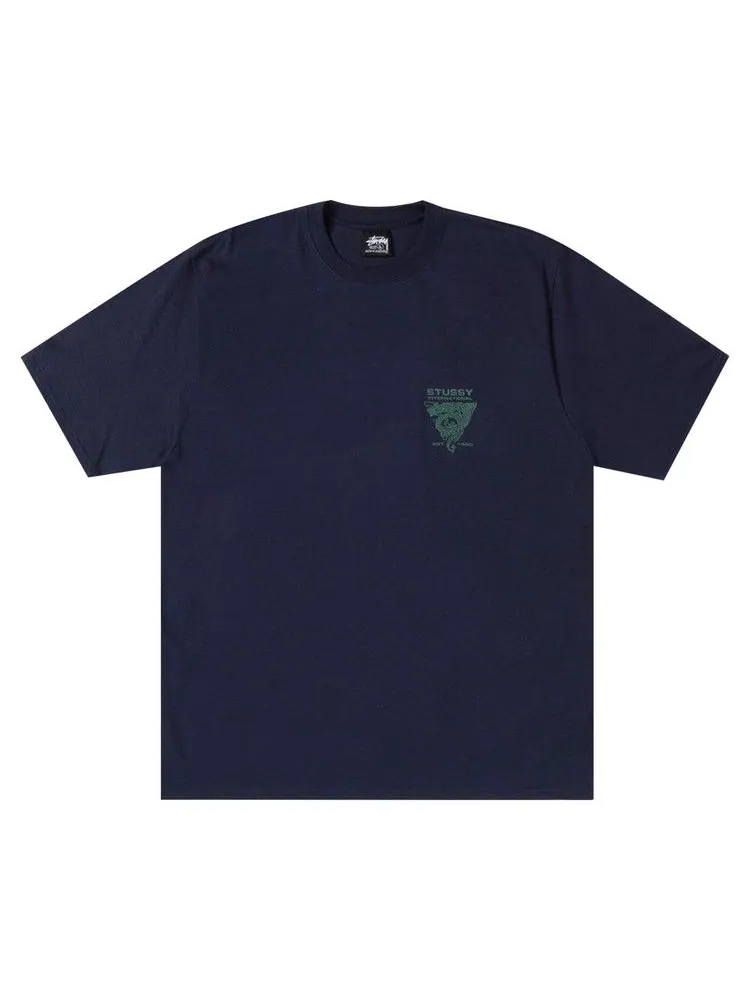 Футболка Stussy Dragon Tee — изображение 1 из 2, темно-синий