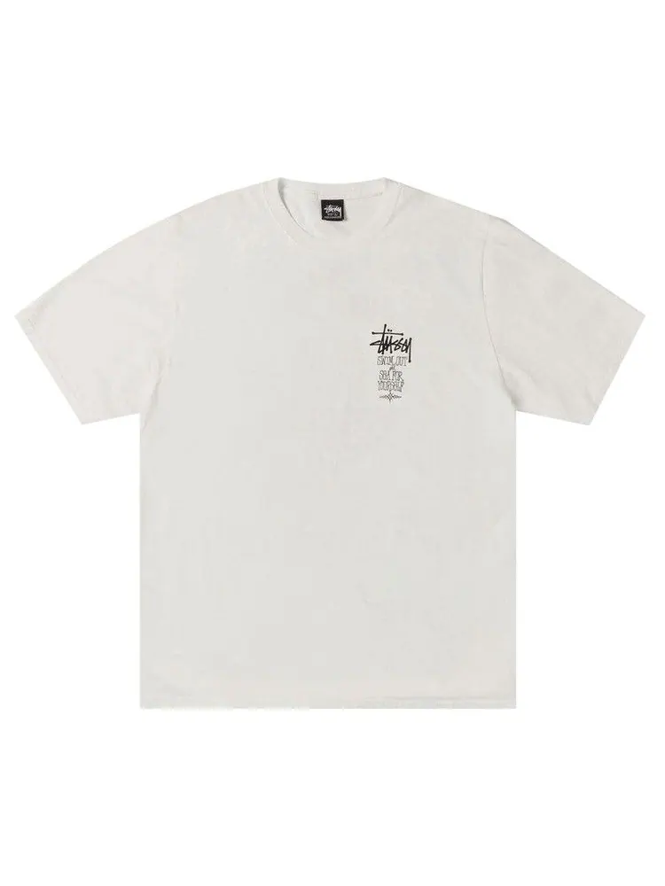 Футболка Stussy Swim Out Tee Pigment Dyed — изображение 1 из 2, прозрачный