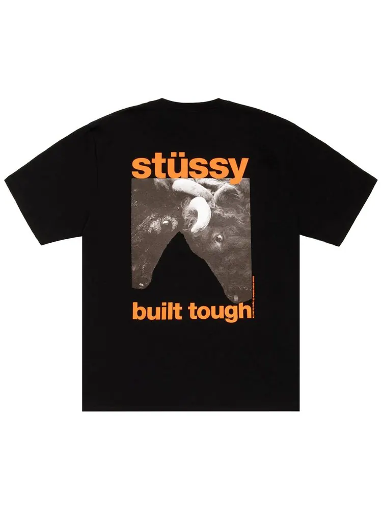 Футболка Stussy Built Tough Tee — изображение 2 из 2, черный