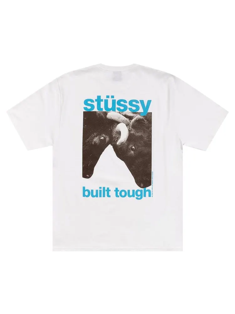 Футболка Stussy Built Tough Tee — изображение 2 из 2, белый