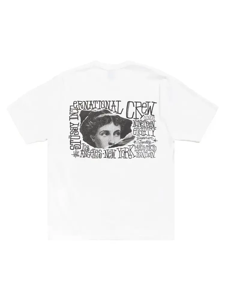 Футболка Stussy Victoria — изображение 2 из 2, белый