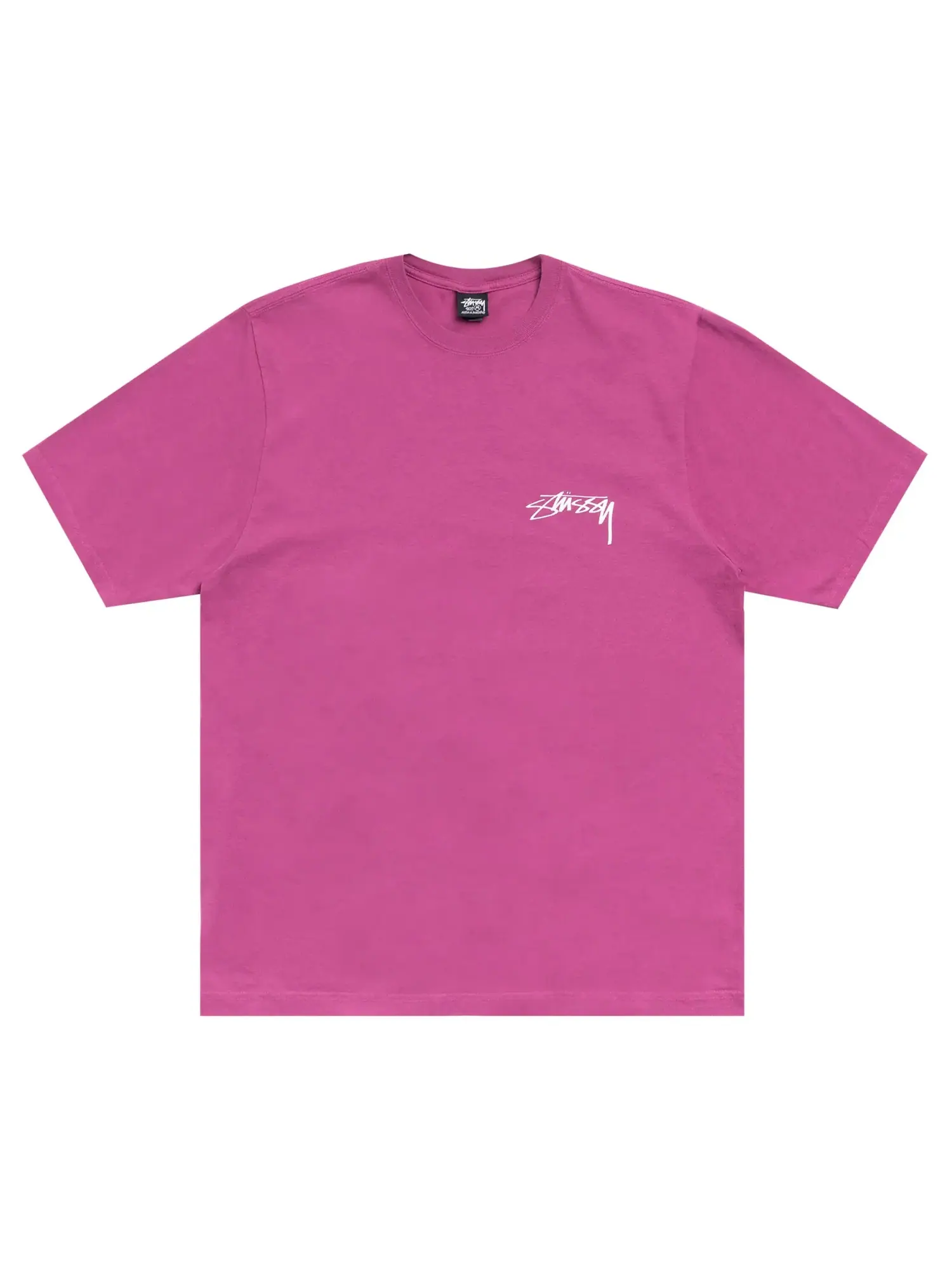 Футболка Stussy Stack — изображение 1 из 3, фиолетовый