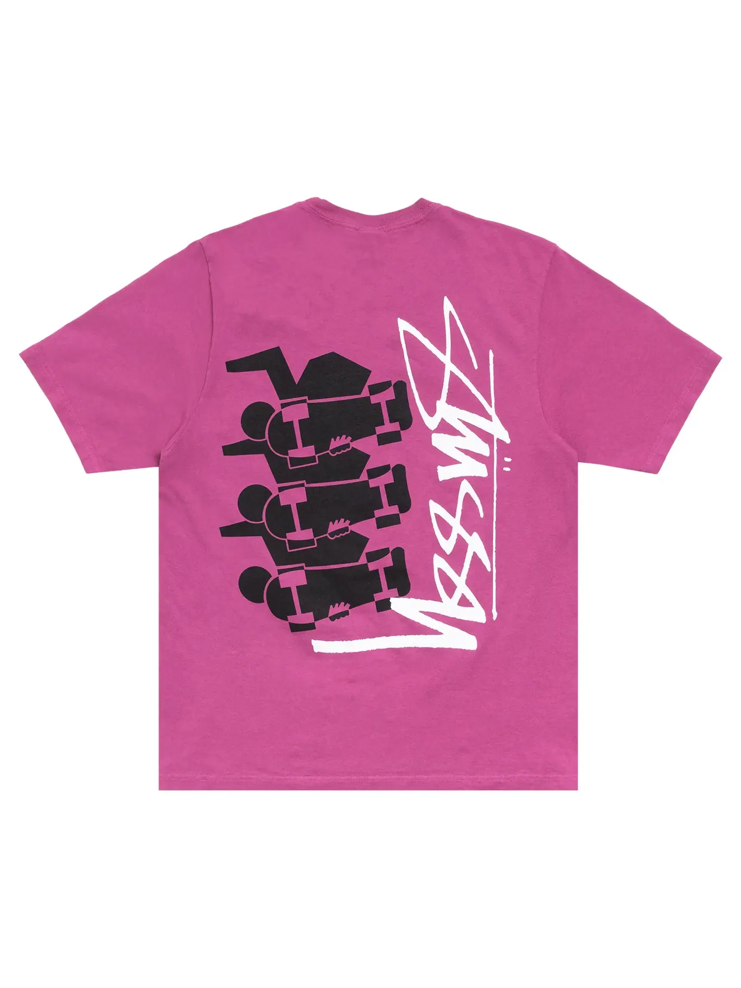 Футболка Stussy Stack — изображение 3 из 3, фиолетовый