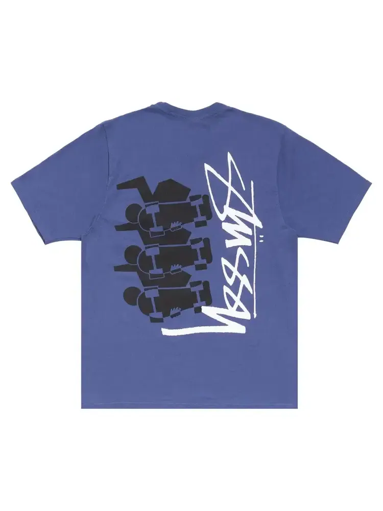 Футболка Stussy Stack — изображение 2 из 2, синий