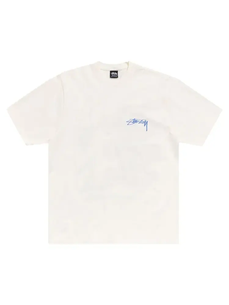 Футболка Stussy Stack, окрашенная пигментом — изображение 1 из 2, натуральный