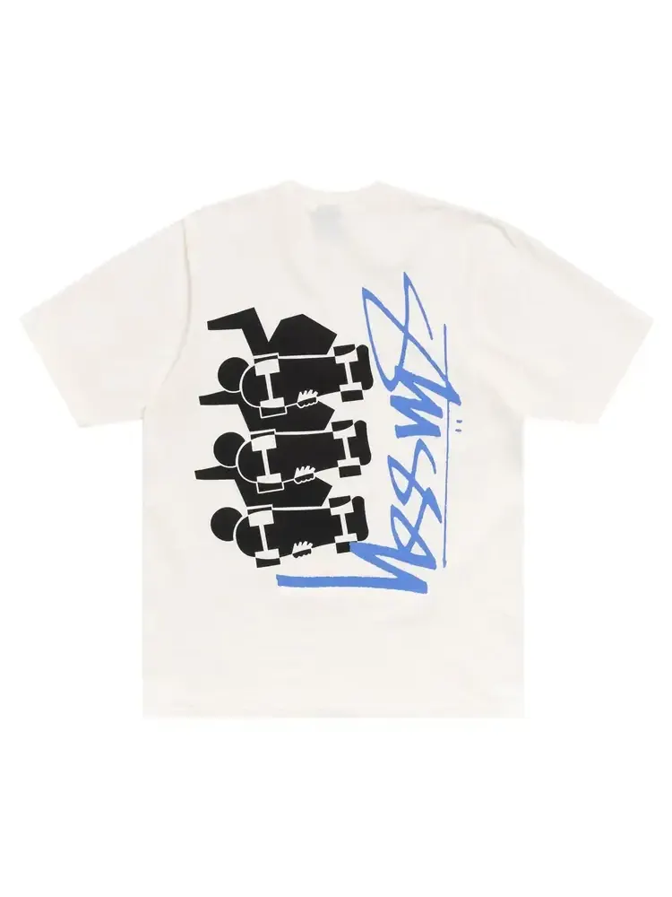 Футболка Stussy Stack, окрашенная пигментом — изображение 2 из 2, натуральный