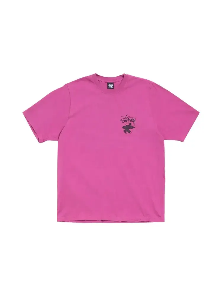 Футболка Stussy Long Haul — изображение 1 из 2, розовый