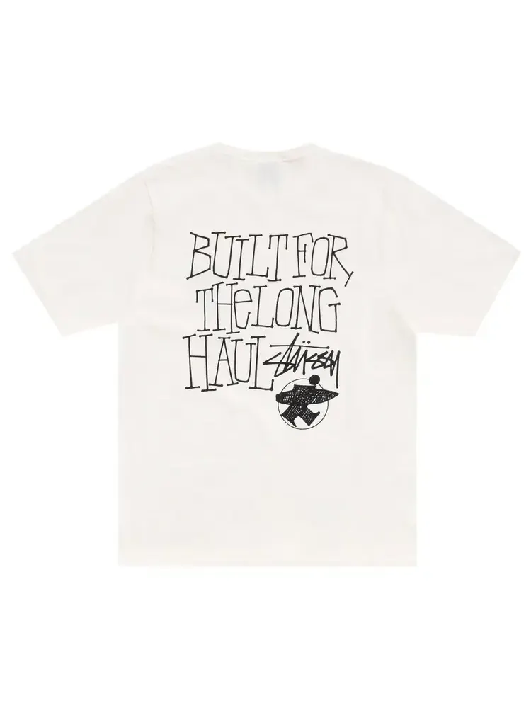 Футболка Stussy Long Haul, окрашенная пигментом — изображение 2 из 2, прозрачный