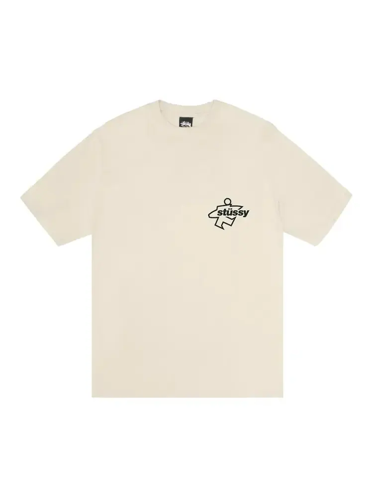 Футболка Stussy Surf Size, окрашенная пигментами