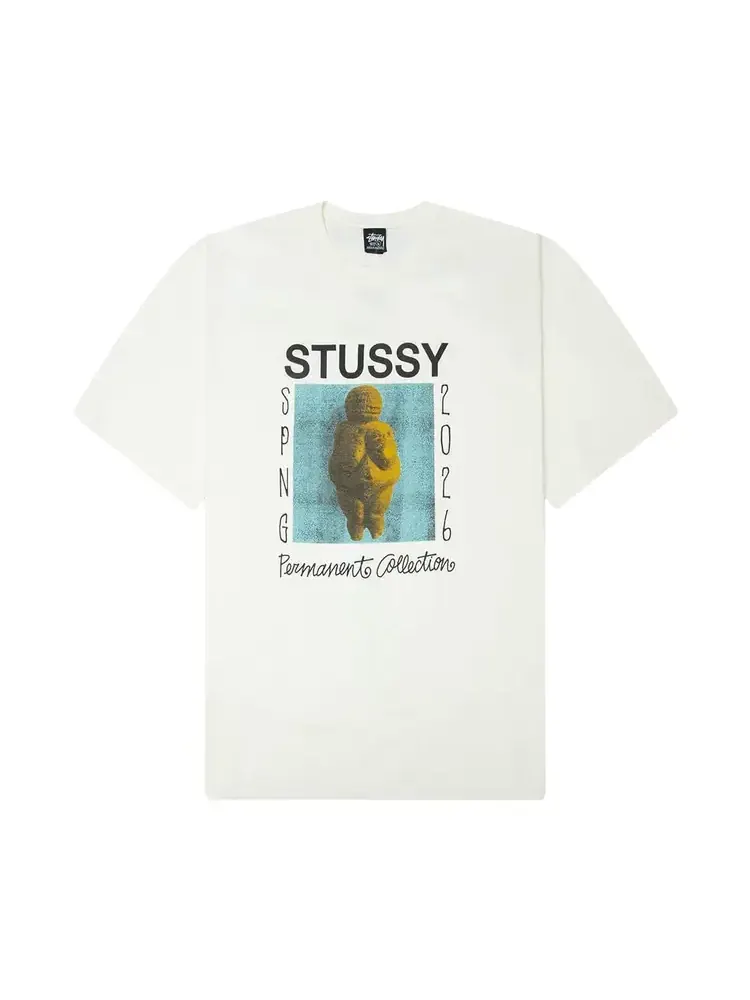 Футболка Stussy из постоянной коллекции, окрашенная пигментом — изображение 1 из 2, прозрачный