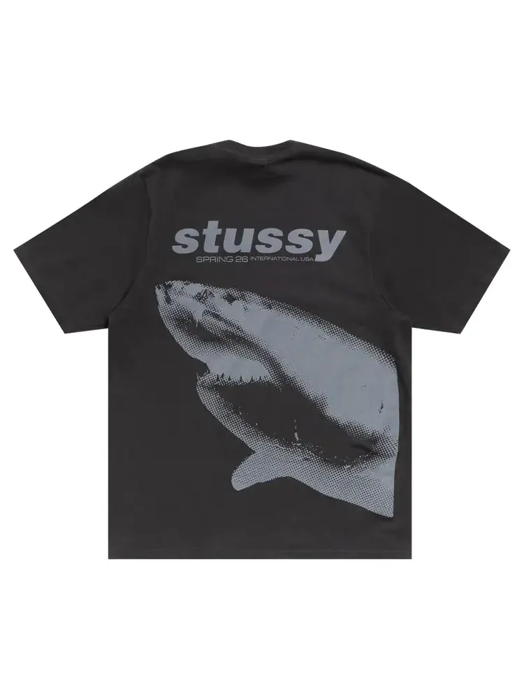 Футболка Stussy Shark — изображение 2 из 2, черный