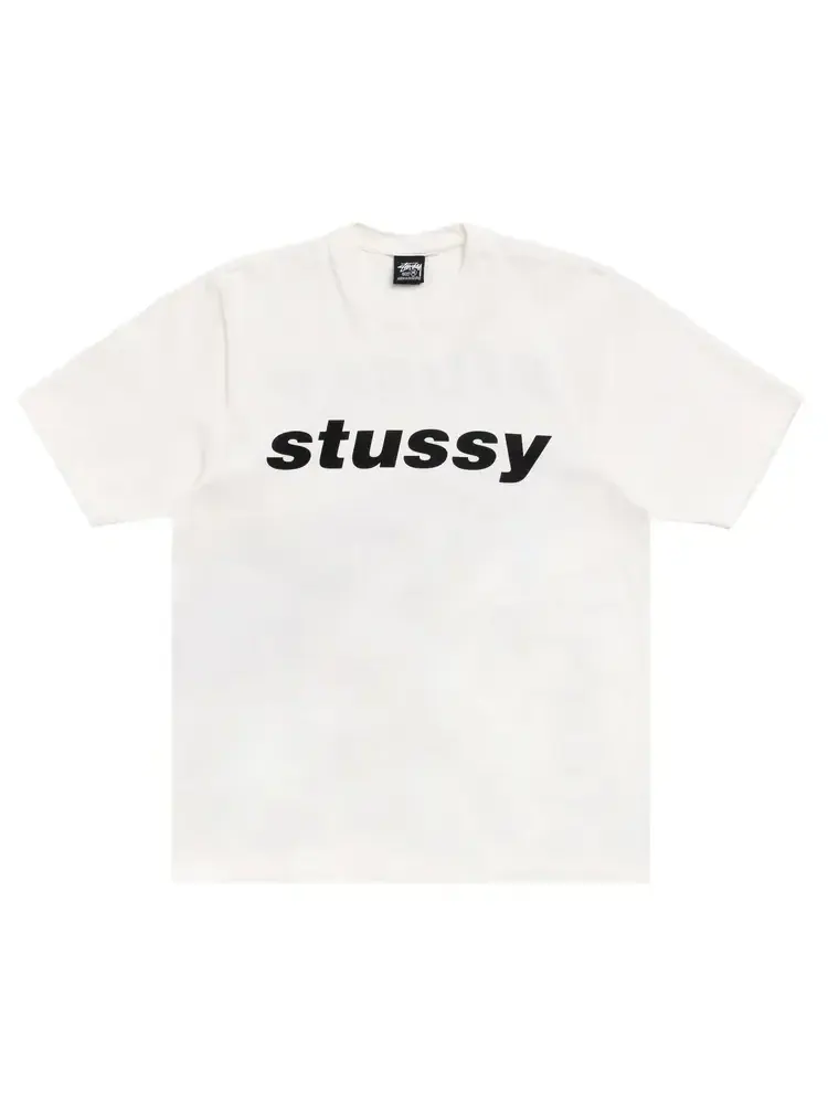 Футболка Stussy Shark, окрашенная пигментом