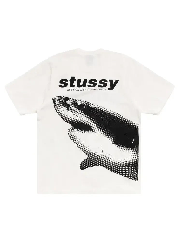 Футболка Stussy Shark, окрашенная пигментом — изображение 2 из 2, прозрачный