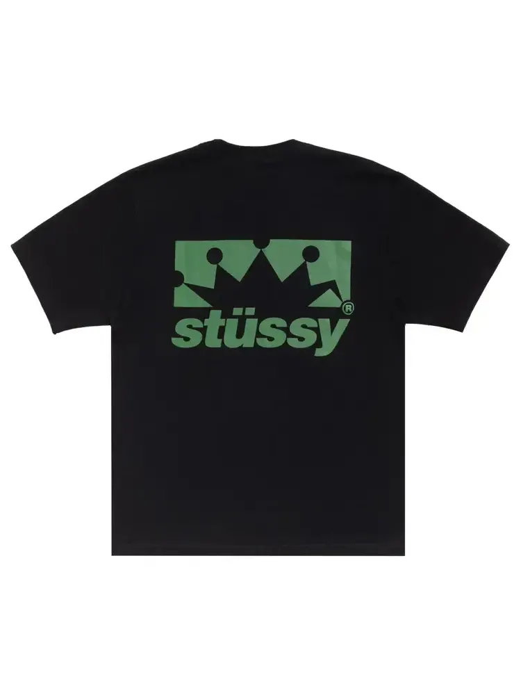 Футболка Stussy Box Crown — изображение 2 из 2, черный